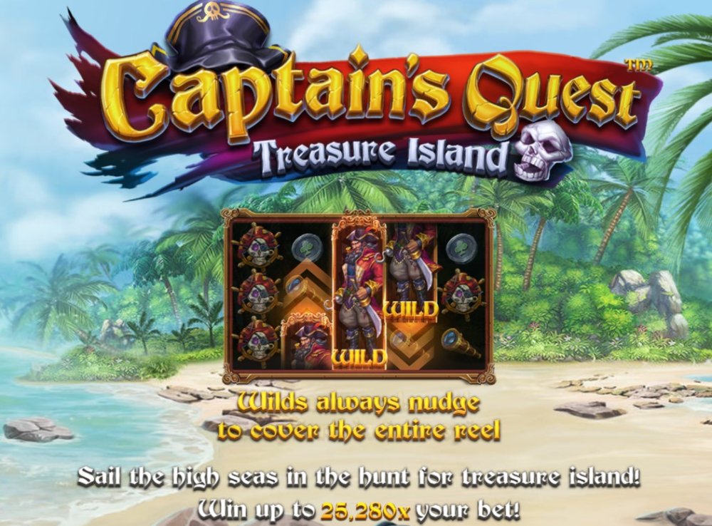 captins quest treasure island slot